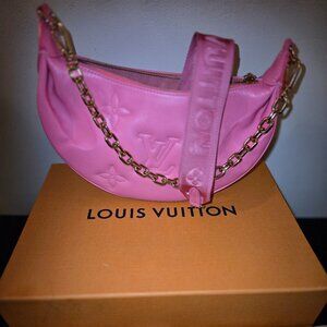 Bubblegram Over the Moon Bag | Pink Calf Skin Leather | Like New